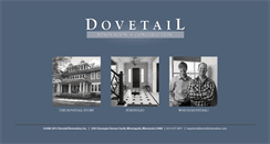 Desktop Screenshot of dovetailrenovation.com